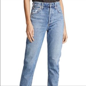 Agolde Jamie Classic Jeans in Passenger